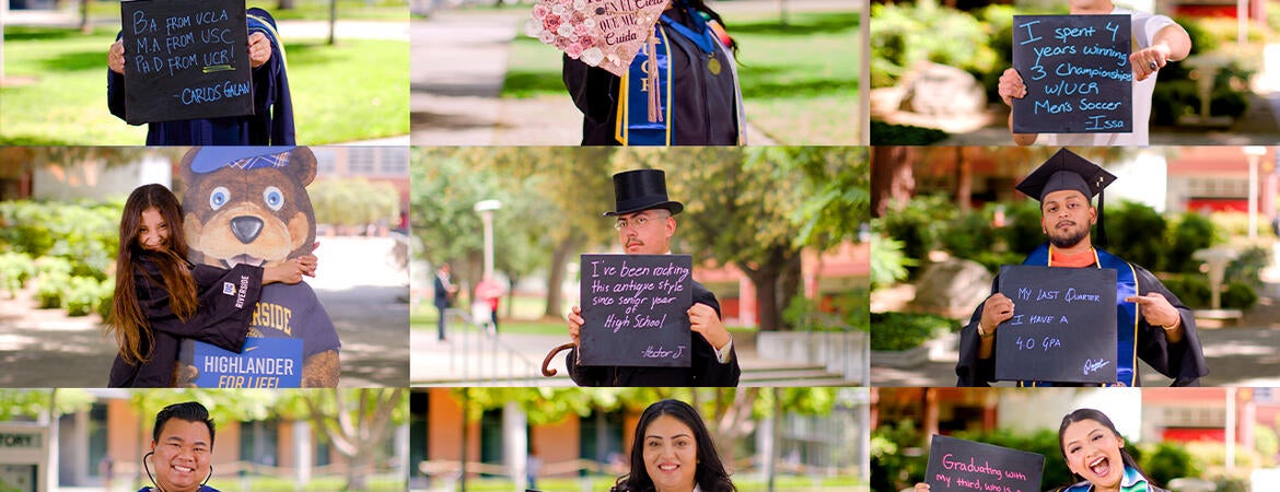 Grid of 2023 graduates